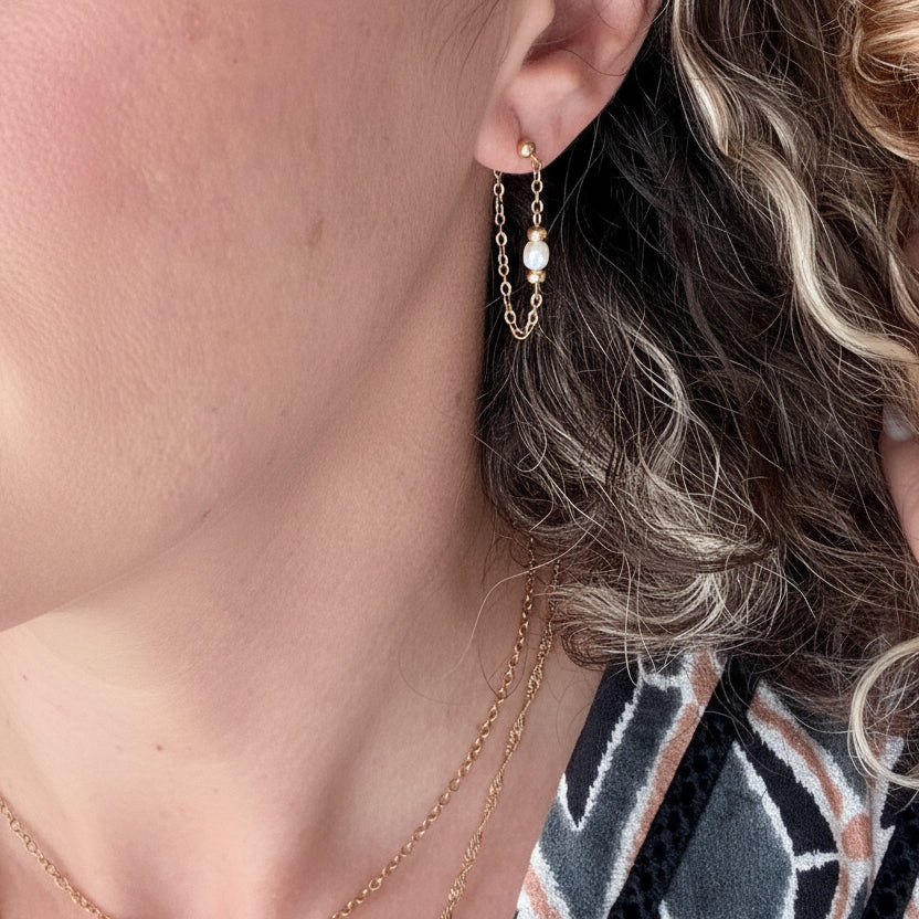 Boucles d'oreilles Perline
