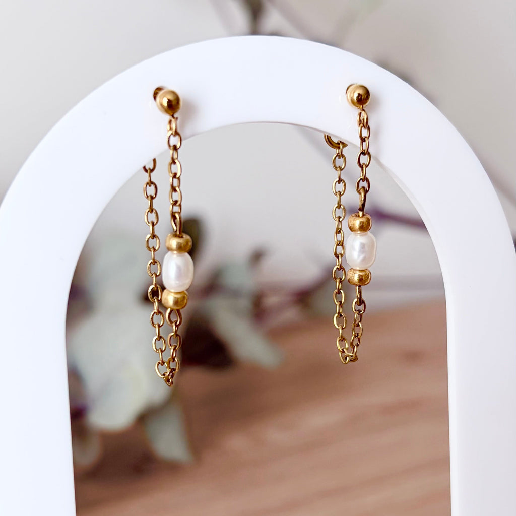 Boucles d'oreilles Perline