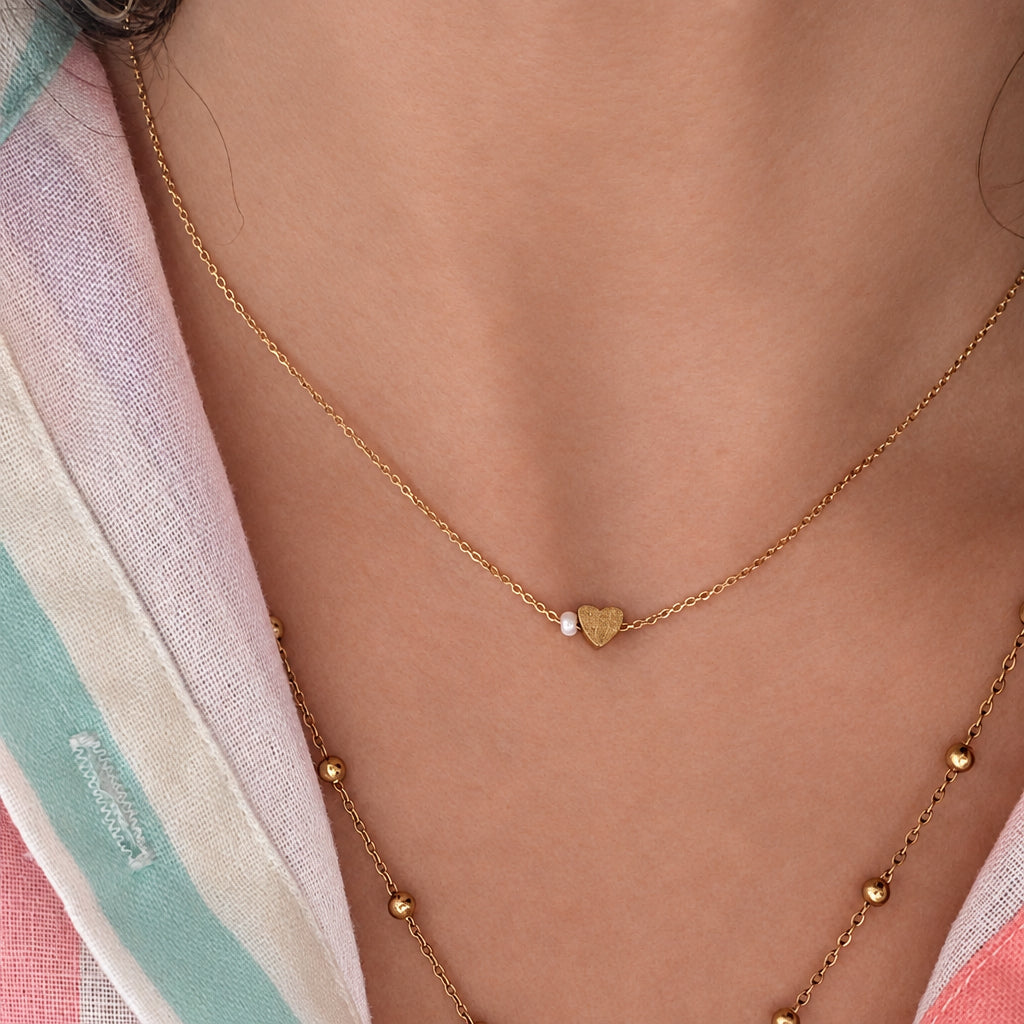 Collier Subtil Cœur