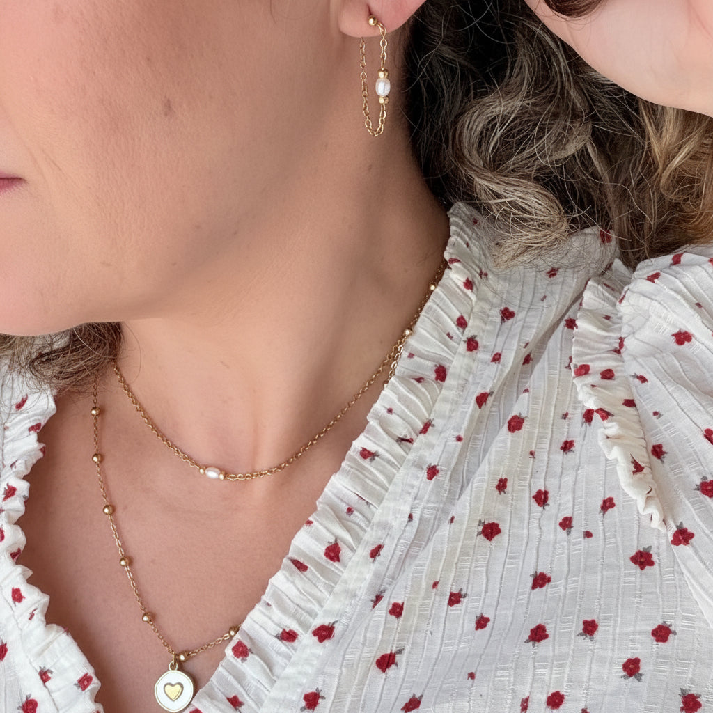 Boucles d'oreilles Perline