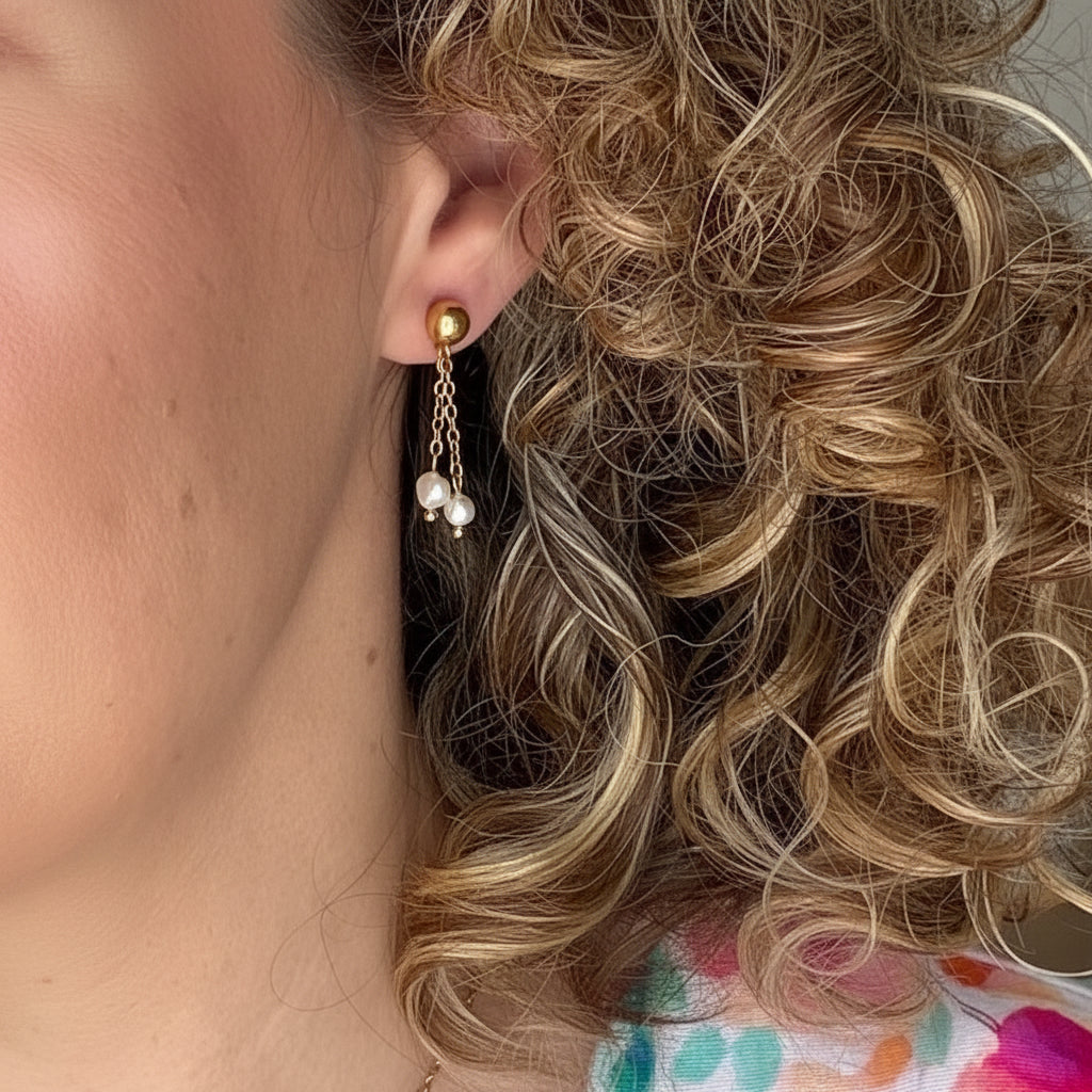 Boucles d'oreille Rivage